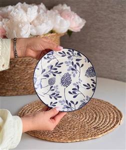 پیش دستی زاراهوم کد 006 طرح برگ و ستاره آبی