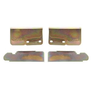 محافظ ضد سرقت درب پراید ورق ضخیم طلایی بسته 4 عددی