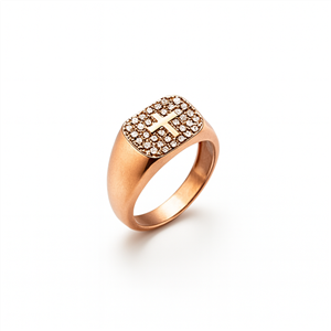 انگشتر زنانه و مردانه نقره طرح شاهان عیار۹۲۵ با سنگهای زیرکونیا 