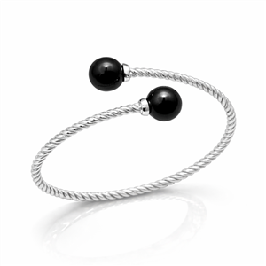 دستبند نقره مردانه طرح پیچ مهتاب عیار۹۲۵ با سنگ فیروزه کپی 