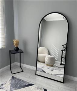 ایینه مدرن گنبدی قدی فلزی ساده E101