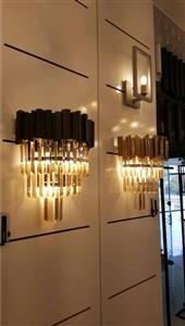 لوستر دیواری کریستالی c114