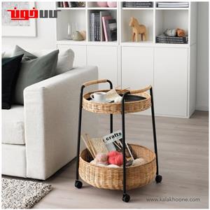 ترولی چرخ دار ایکیا مدل LUBBAN