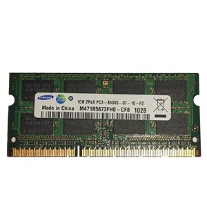 رم لپ تاپ سامسونگ 1 گیگابایت DDR3-1066 PC3-8500MHz