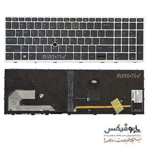 کیبورد لپ تاپ اچ پی  Elitebook 850 G5 با بکلایت