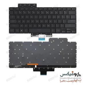 کیبورد لپ تاپ ایسوس Zephyrus M15 GM501 با بکلایت