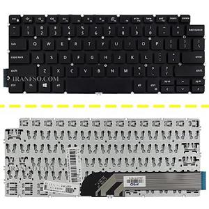کیبورد لپ تاپ دل مدل Inspiron 14 7490 مشکی اینترکوچک