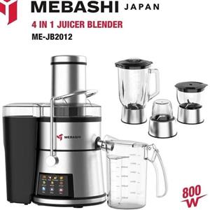 آبمیوه گیر 4 کاره مباشی مدل JB2013 رنگ استیل