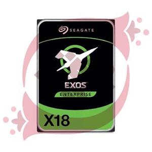هارد سیگیت Seagate 18TB Exos X18 ST18000NM004J SAS 512e/4Kn Ent Standard Model FastFormat