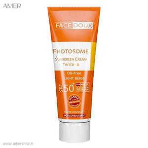 کرم ضد آفتاب فیس دوکس بژ روشن حجم40