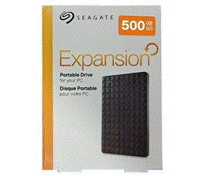 حافظه اچ دی دی اکسترنال سیگیت مدل Expansion ظرفیت 500 گیگابایت