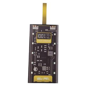 پاوربانک مدل 66W PD ظرفیت 20000 میلی آمپر ساعت