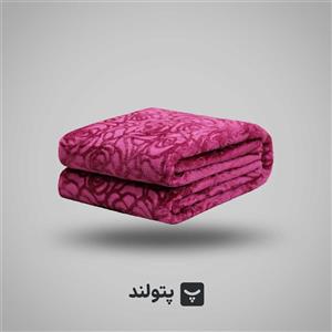 پتو مسافرتی گلبافت یکنفره مدل فلورا 160x220