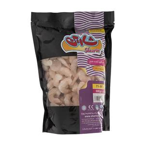 میگو آماده طبخ منجمد شارین سایز 90-71 مقدار 500 گرم Sharin Frozen Peeled And Deveined Shrimp 500gr 