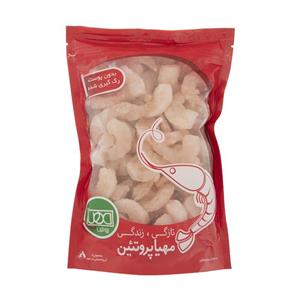 میگو منجمد مهیا پروتئین سایز 40-31 مقدار 450 گرم Mahya Protein Frozen Shrimp Size 31-40 450gr