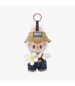 عروسک لابوبو لباس دار با کلاه Labubu Series Doll Pendant