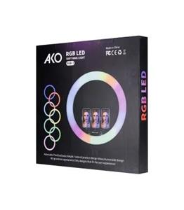 رینگ لایت آکو مدل AKO RGB-1 با قطر 22 اینچ