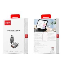 تبدیل OTG USB 3.0 به Type-C هیسکا HISKA H6