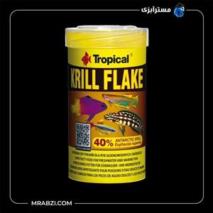 غذای پولکی 40 درصد کریل تروپیکال Krill Flake