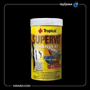 غذای گرانول تروپیکال مدل Supervit Granulat tin 250ml