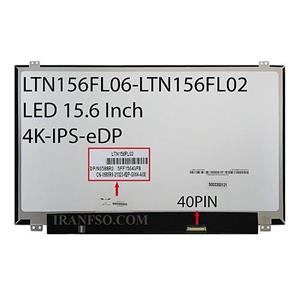 ال ای دی لپ تاپ سامسونگ 15.6 LTN156FL06_LTN156FL02-101 نازک براق 40 پین 4K-EDP-IPS