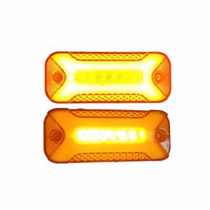 چراغ بغل LED و نئون جدید کیفیت بالا طرح ایکس برق ۱۲ و ۲۴ ولت ( ۱ عددی )