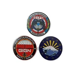 برچسب گرد رنگی شیشه سواری طرح جدید کد ۲۲۷ ( پک ۳ عددی )