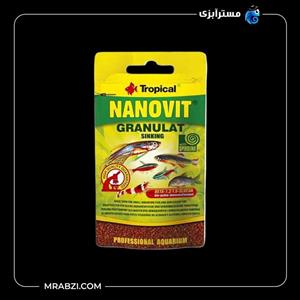 غذای تروپیکال مدل نانوویت Nanovit granulat وزن 10 گرم (ساشه ای)