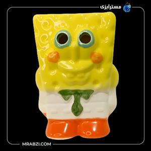 سفال رنگی باب اسفنجی بزرگ مدل mr44
