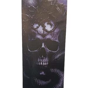 برچسب رنگی ستون سواری طرح جمجمه ( پک ۲ عددی )