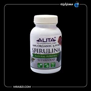 پودر جلبک اسپیرولینا آلیتا مخصوص آبزیان (90 گرمی)