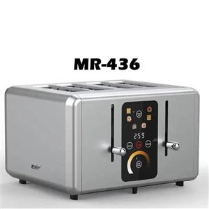 🍞 توستر نان مایر MR436:  تمام استیل و کنترل لمسی دیجیتال!