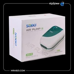 پمپ هوا بی صدا آکواریوم سوبو مدل AQ-15