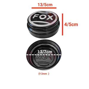 قالپاق درپوش فلزی رزوه داخل محور فوکس fox فنری