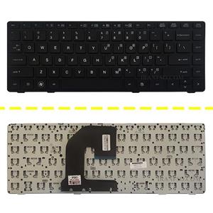 کیبرد لپ تاپ اچ پی EliteBook 8460B-6460B مشکی-بدون موس با فریم