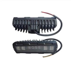 چراغ پروژکتور افقی آفتابگیر  طرح BOSS برق ۱۲ و ۲۴ ولت