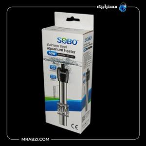 بخاری آکواریوم استیل سری 304 سوبو توان 50 وات