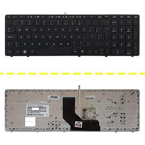 کیبرد لپ تاپ اچ پی EliteBook 8560P مشکی-با موس و فریم