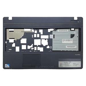 قاب کنار کیبرد لپ تاپ ایسر TravelMate 5742 طوسی-رم ریدر راست خط و خش دار