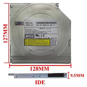 درایو لپ تاپ دی وی دی رایتر IDE Superslim 9.5mm برای سونی Z دست دوم