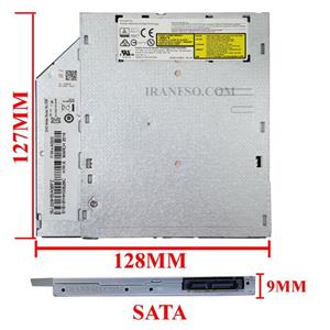 درایو لپ تاپ دی وی دی رایتر توشیبا-سامسونگ Sata Superslim E1 9mm ریفر-شش ماه گارانتی