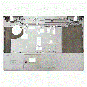 قاب کنار کیبرد لپ تاپ سونی VPCF13_USB3 نقره ای خط و خش دار