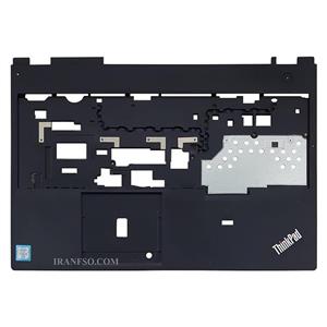 قاب کنار کیبرد لپ تاپ لنوو ThinkPad L560-L570 مشکی-با فینگر پرینت خط و خش دار