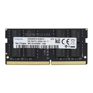 رم لپ تاپ 8 گیگ Samsung DDR4-3200 MHZ 1.2V دو سال گارانتی
