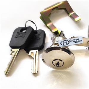 قفل سوئیچی سری درب و صندوق پژو 405 و پارس  (بسته 3 عددی)