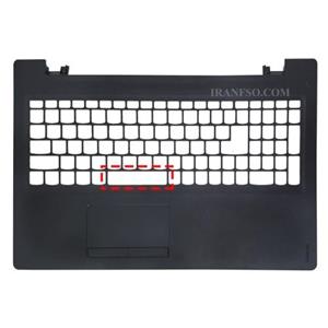 قاب کنار کیبرد لپ تاپ لنوو IdeaPad 110-15ACL مشکی-Space کوچک به همراه تاچ پد