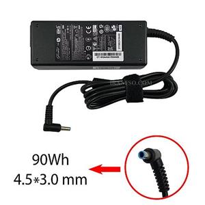 آداپتور لپ تاپ اچ پی 19.5V 4.62A Gimo Plus سر فیش آبی