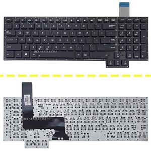 کیبرد لپ تاپ ایسوس ROG G750J مشکی بدون فریم
