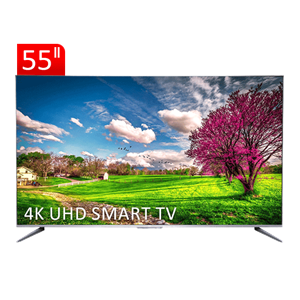 تلویزیون UHD 4K هوشمند google TV تی سی ال مدل P735 سایز 55 اینچ