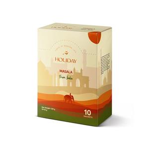 چای ماسالا هالیدی - 22 گرم بسته 10 عددی